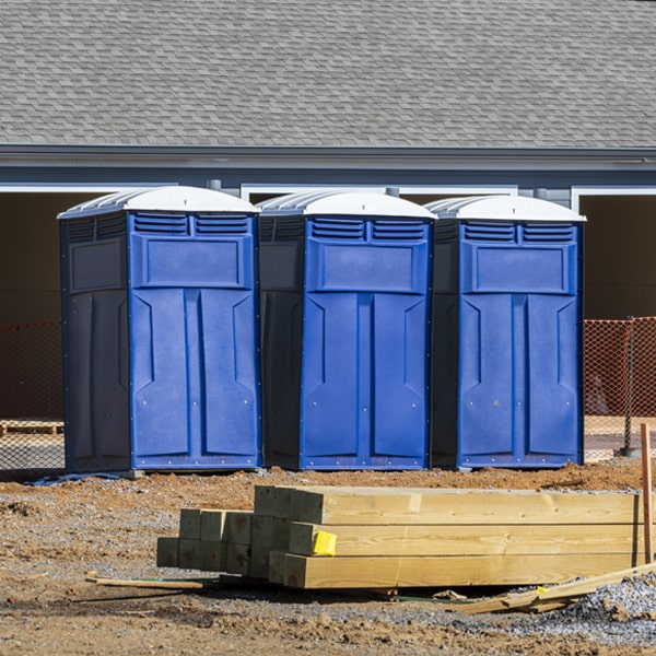 are there any additional fees associated with portable toilet delivery and pickup in Temperance Michigan